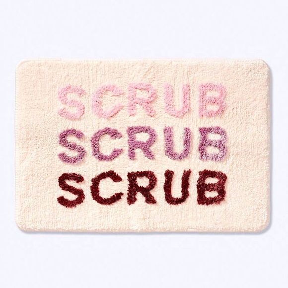 Victoria’s Secret PINK Scrub Shower Bath Mat - Picture 1 of 2